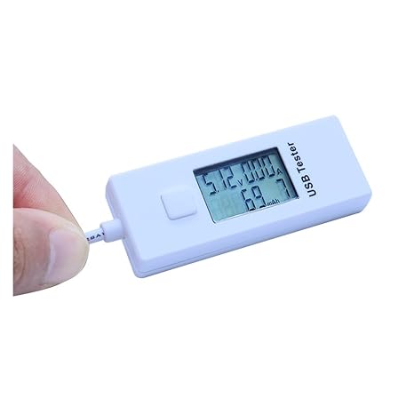 USB Tester, USB Tester U Disk Doctor Chargers UT658B Voltage And Current Monitors MAX 9V With Data Storage Voltage Current Meter