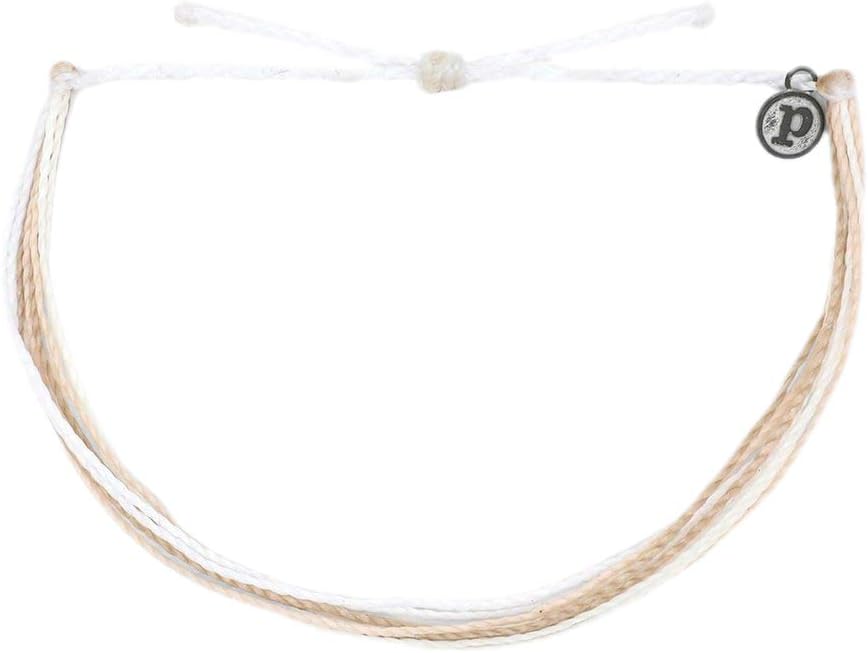 Pura Vida Anklet 100% Waterproof, Wax-Coated With Iron-Coated Copper Charm