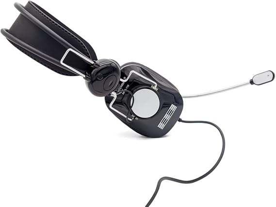 gingo Over Ear Design Wired Bone Conduction Headphone Headsets for Computer PC