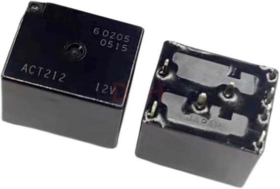 5PCS/Lot ACT212 12V 8-pin ACTP212 Relay for Zotye handbrake Module Automotive Relay(ACT212 12V Black)
