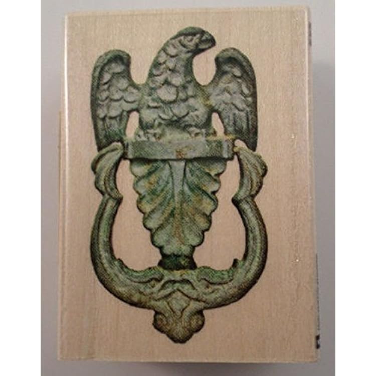 Inkadinkado Wood Stamp, Door Knocker