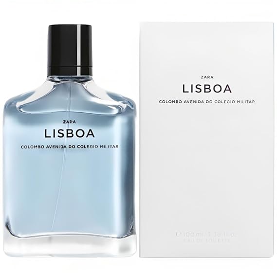 Zara Lisboa Cologne for Men EDT Eau De Toilette 100 ML (3.4 FL OZ)