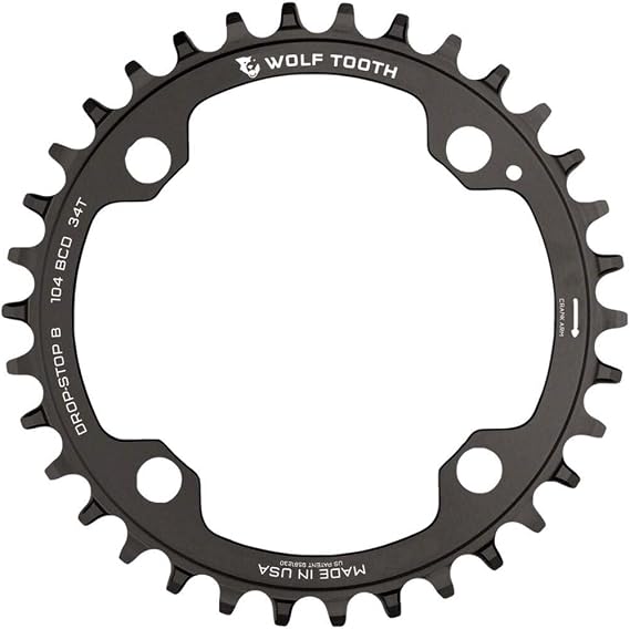 Wolf Tooth 64/104BCD Drop-Stop B Chainring