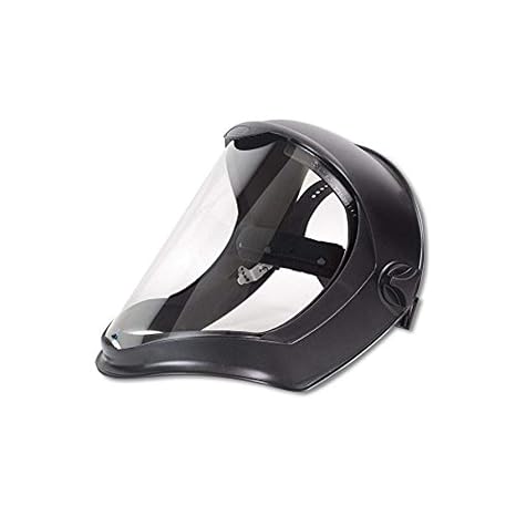 Uvex Bionic Face Shield with Clear Polycarbonate Visor and Anti-Fog/Hard Coat (S8510)