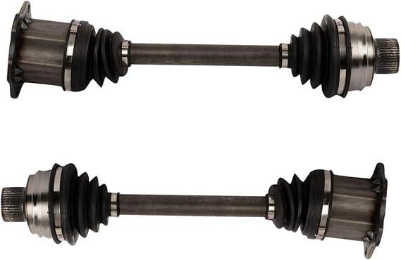Front 2 Piece CV Axle Shaft Assembly Set