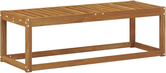 Modular Outdoor Sofa Set with Solid Acacia Wood Patio Furniture for Casual Elegance and Flexible Seating Arrangements, Modern Outdoor Sectional Pieces and Balcony Seating