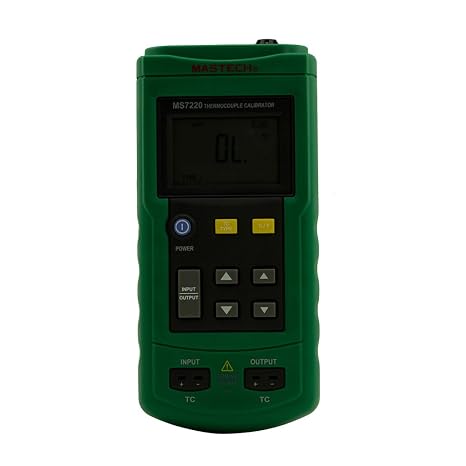 Mastech MS7220 Professional Thermocouple Simulator Calibrator Meter Tester