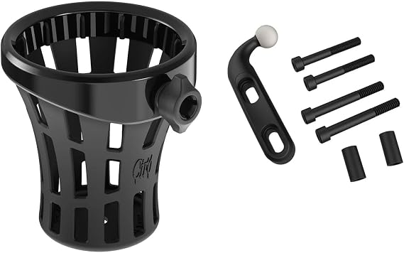 GEN 2 BIG ASS Drink Holder with Perch Mount (Black)