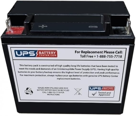 UPSBatteryCenter Compatible Replacement for DuroMax 13000W Dual Fuel Generator XP13000EH 12 Volt Battery