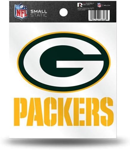 Rico NFL Green Bay Packers Small Static Decal