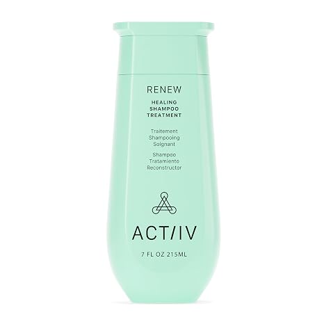 ACTIIV Renew Healing Shampoo Treatment | Improved Hair's Appearance, Promotes Scalp Health, Heals Damaged & Over-Processed Hair, Plant-Based, Color-Safe, Vegan, All Hair Types