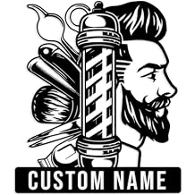 Personalized Hair Stylist Metal Sign, Custom Hair Salon Wall Art, Barber Shop Wall Decor, Gift for Hairdresser
