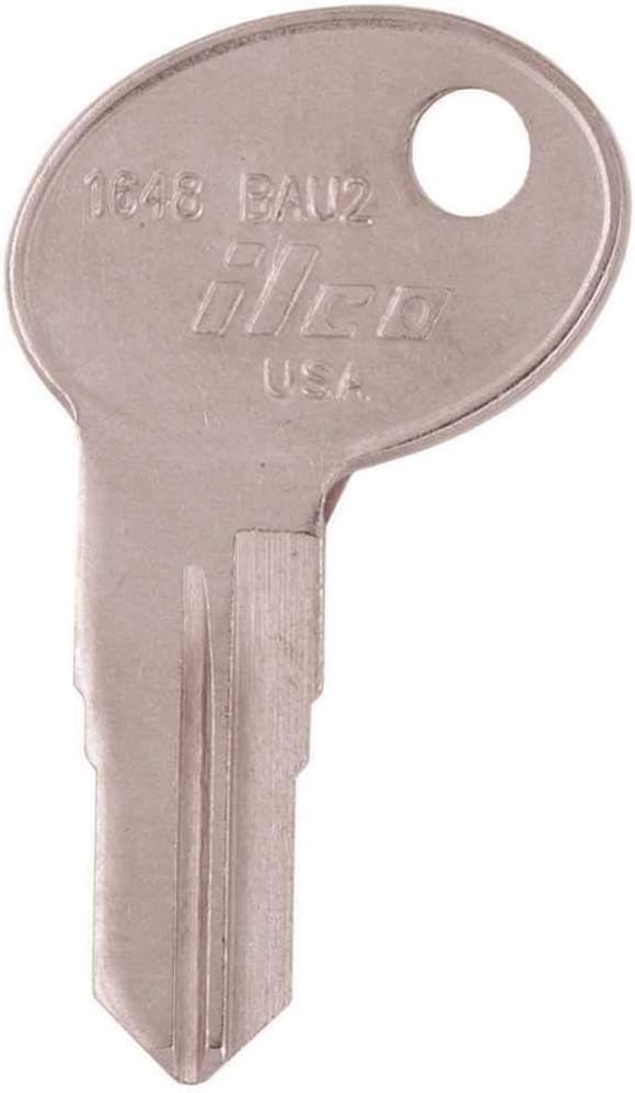 KABA ILCO 1648 NI Bau2 Bauer Lock Key