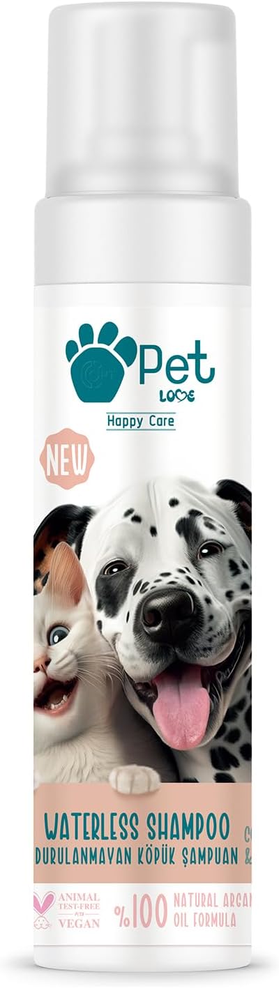 Pet Love Foam Shampoo, Cookies & Vanilla, 225 Milliliters
