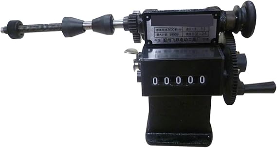 Manual Coil Winder Hand Dual-Purpose Coil Counting & Winding Machine Winder Tool Counter 0-99999