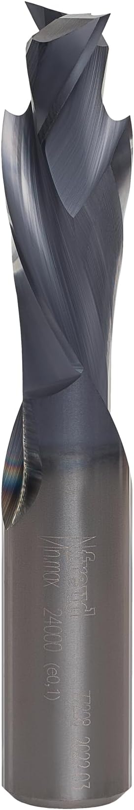Freud 77-208: 1/2" (dia.) Double Compression Bit with 1/2" shank, 3" overall length