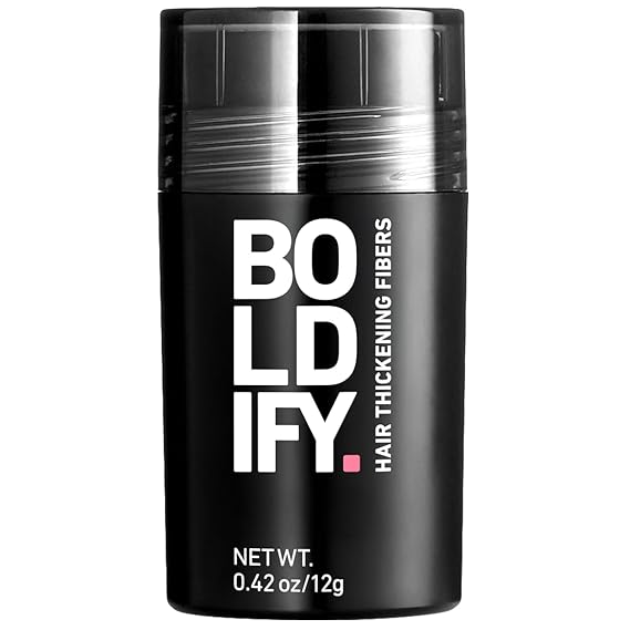 BOLDIFY Hair Fibers - Fill In Thinning and Fine Hair for an Instantly Fuller, Thicker Look - 14 Shades for Women & Men