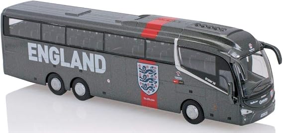Oxford Diecast Scania Irizar i6 England Team Coach Diecast Model Bus