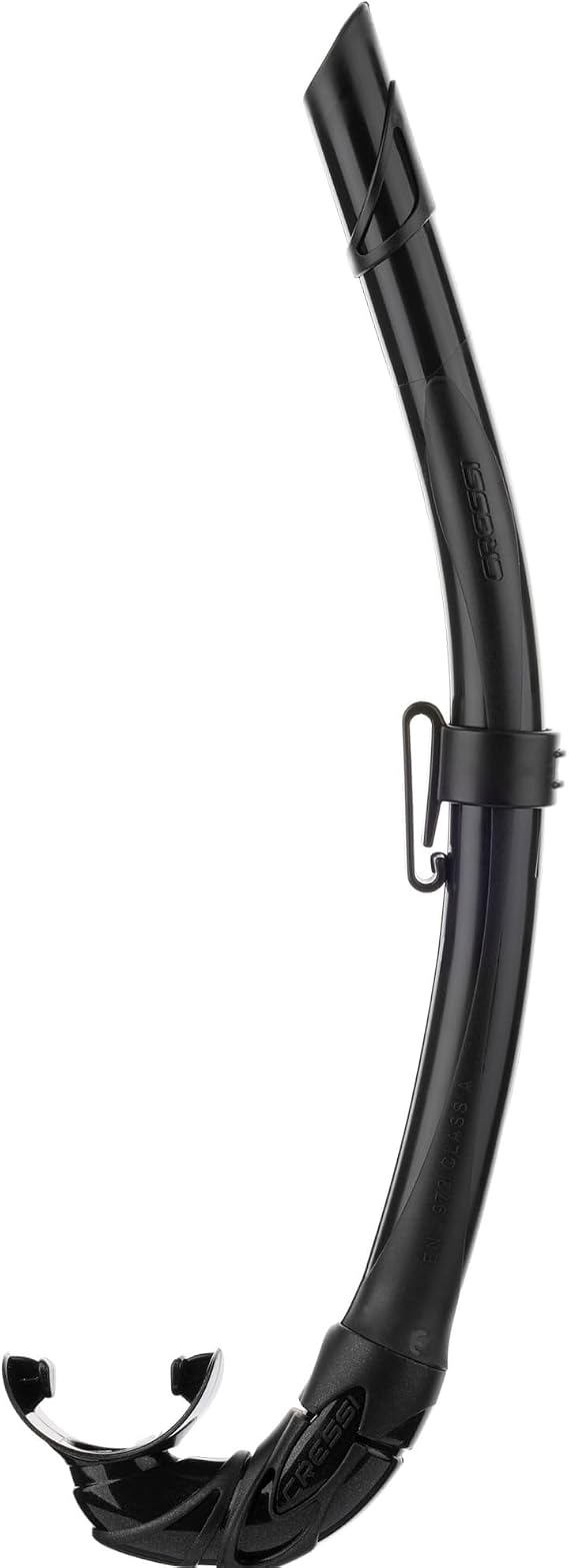 Cressi Corsica, Flexible Rubber Snorkel for Scuba Diving, Freediving and Spearfishing - Solid and Camouflage colors | made in Italy