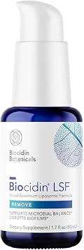 Biocidin LSF for Gut Cleanse Detox & Biofilm Defense Support - Potent, Broad-Spectrum Liposomal Formula for Rapid Absorption - Promote Gut Health, Microbial Balance & Mental Clarity 1.7 Fl Oz