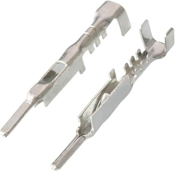 50/100/200/500/1000 Pcs 1.5mm APTIV Auto Copper Wiring Terminal Crimp Loose Pins Tinned Male Connector Plug DJ611A-1.5B(50 pcs)