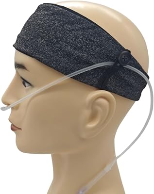 Comfortable Oxygen Nasal Cannula Ear Protector Cannula Headband Hairband for Oxygen Concentrator Oxygen Users to Prevent Ear Soreness