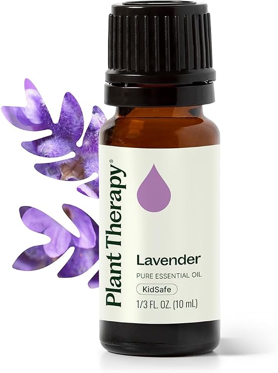 Plant Therapy Lavender Essential Oil, 10 mL (1/3 oz), 100% Pure & Undiluted