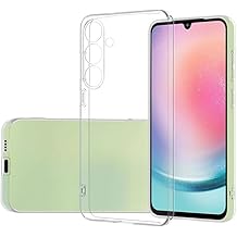 Case Compatible with Spia Samsung Galaxy S25 Plus Transparent Premier Silicone Original (Compatible with Samsung Galaxy S25 Plus, Transparent)