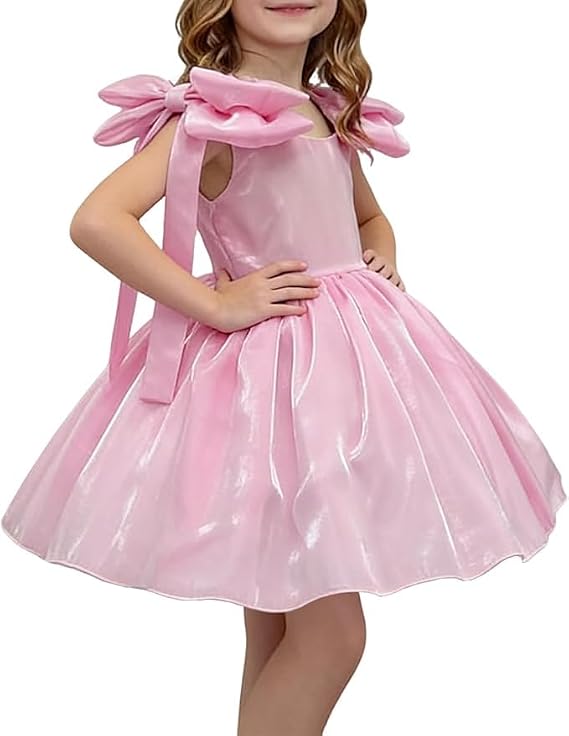 Flower Girl Dress Girls Dresses Sleeveless Party Dress Tulle Ball Gown