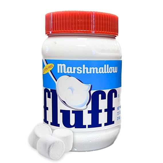 Marshmallow Fluff | Traditional Marshmallow Spread and Cr | Gluten Free, No Fat or Cholesterol (Regular - Classic, 7.5 Ounce (Pack of 1))