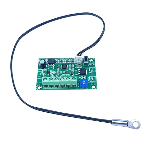 DC 12V 24V 4A 2-Way Adjustable PWM Fan Speed Controller | Automatic Temperature Control, PC CPU Case Fans Compatible, Sensor Included, 2 3 4-Wire DC Fan Support