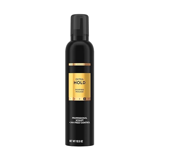 Extra Hold Hair Mousse 24H Touchable Hold & Volume All Hair, 10.5 oz (1 Pack)