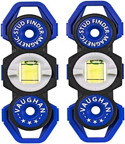 Vaughan 2 Piece Pocket Sized Magnetic Stud Finder and Level - 240143
