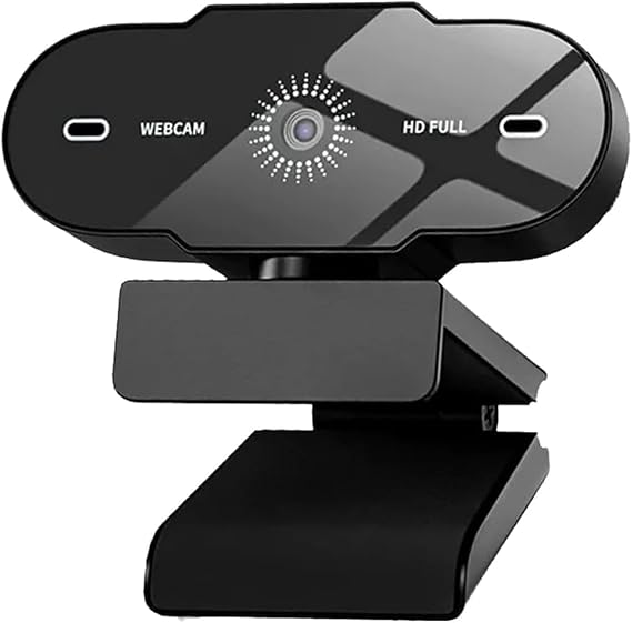 Microcase 1080P 360 Dönerli Mandal Kıskaçlı Full Hd Webcam Kamera ZR807 - AL5149