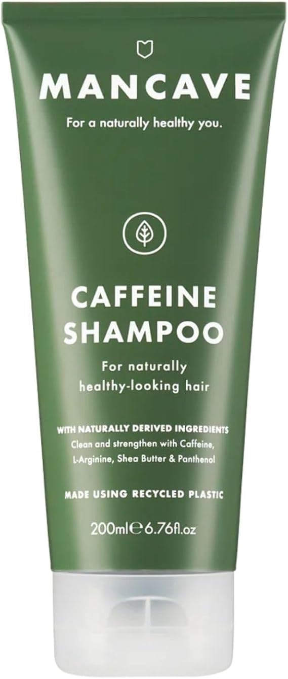ManCave Natural Caffeine Shampoo 200ml