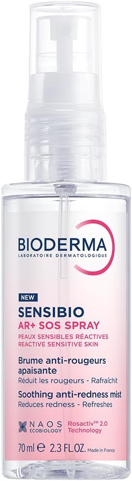 Bioderma Sensibio Ar+ Sauce Spray Soothing Refreshing Spray 70 Ml For Sensitive Skin Prone to Redness