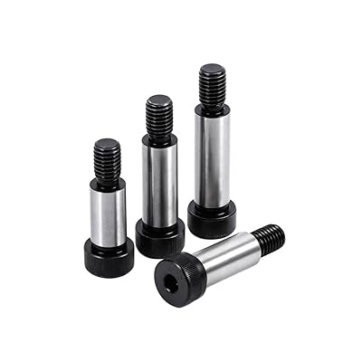 5pcs 8mm Shoulder 70mm Length M6 Thread Allen Hex Socket Head Shoulder Screw Bolts,12.9 Grade Alloy Steel Hexagon Socket Shoulder Bolts