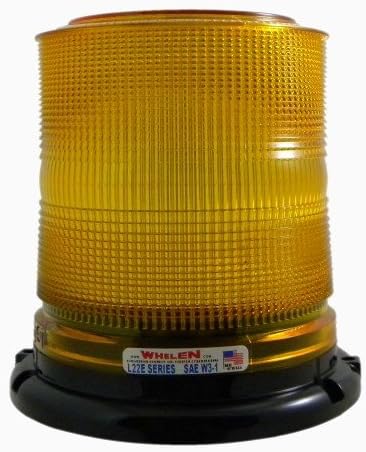 Whelen L22HAP - 12 VDC High Profile Amber Combination Mount Beacon