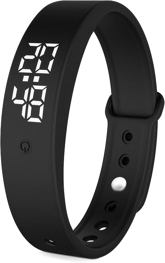 Vibrating Alarm Wristband,Alarm Clock for Deaf People Deep Sleeper