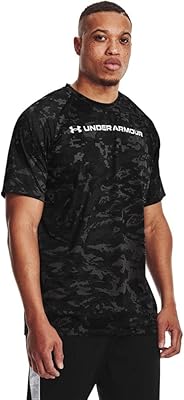 Under Armour Mens ABC Camo Short Sleeve Shirt - Quick-Drying Tech Fabric