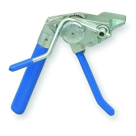 BAND-IT C07569 Bantam Tool, Compact Ratchet Band Tensioner, Built-in Cutter