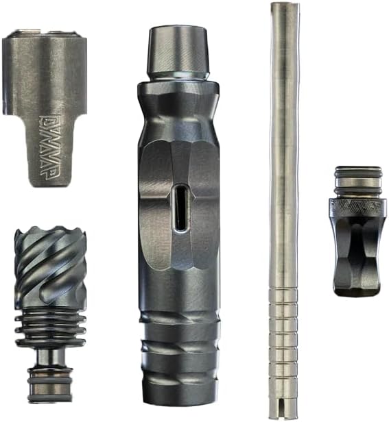 DynaVap Hyperdyn, Premium Vaporizer, Titanium and Steel Construction