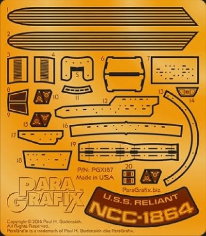 Reliant Photoetch Set #PGX187