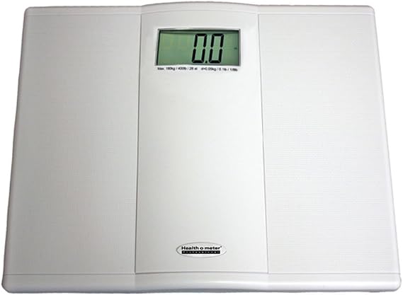 Healthometer 822KL Extra-Wide Digital Bathroom Scale, 400 lb