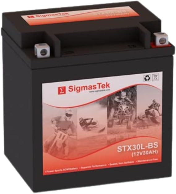 Deka ETX30L Motorcycle Battery (Replacement)