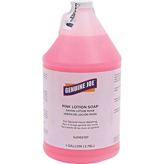 Genuine Joe GJO02107 Pink Lotion Soap