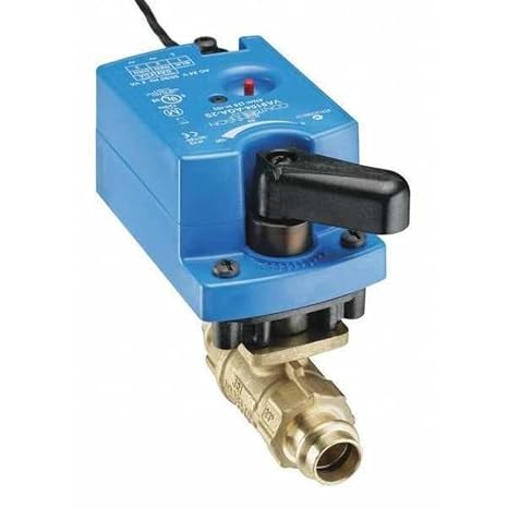 Johnson Controls VA9104-GGA-3S Electric Valve Actuator, Proportional, 24V