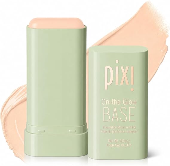 Pixi Beauty On-the-Glow Base| Tinted Moisturizer Foundation Stick | Cream: Fair/light, neutral shade| 0.6 oz / 19g