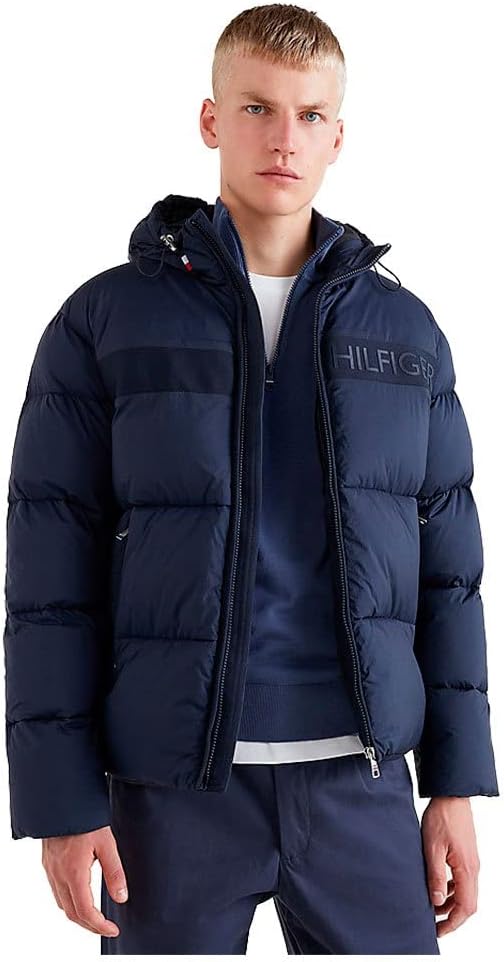 Tommy Hilfiger NY Men's Jacket High Loft Puffer Winter Jacket