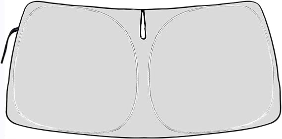 Truck Windshield Sun Shade Compatible with Ford F150 F-150 F250 F350 F450 1996-2025,Transit 2012-2025,Raptor Expedition 1997-2025,Escape 2013-2019 Accessories